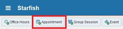 Add appointment button