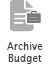Archive Budget icon of a document with a briefcase image.