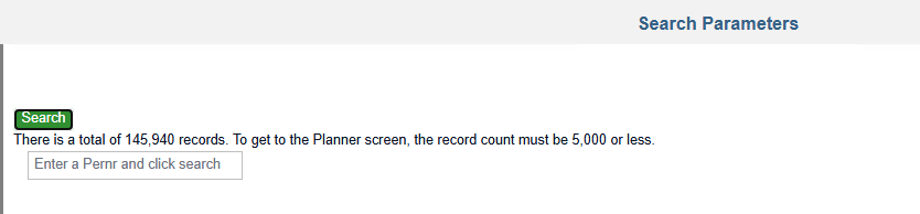 EC records search parameters