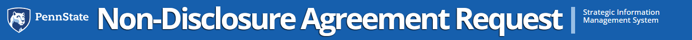 Non-Disclosure Agreement Banner Image