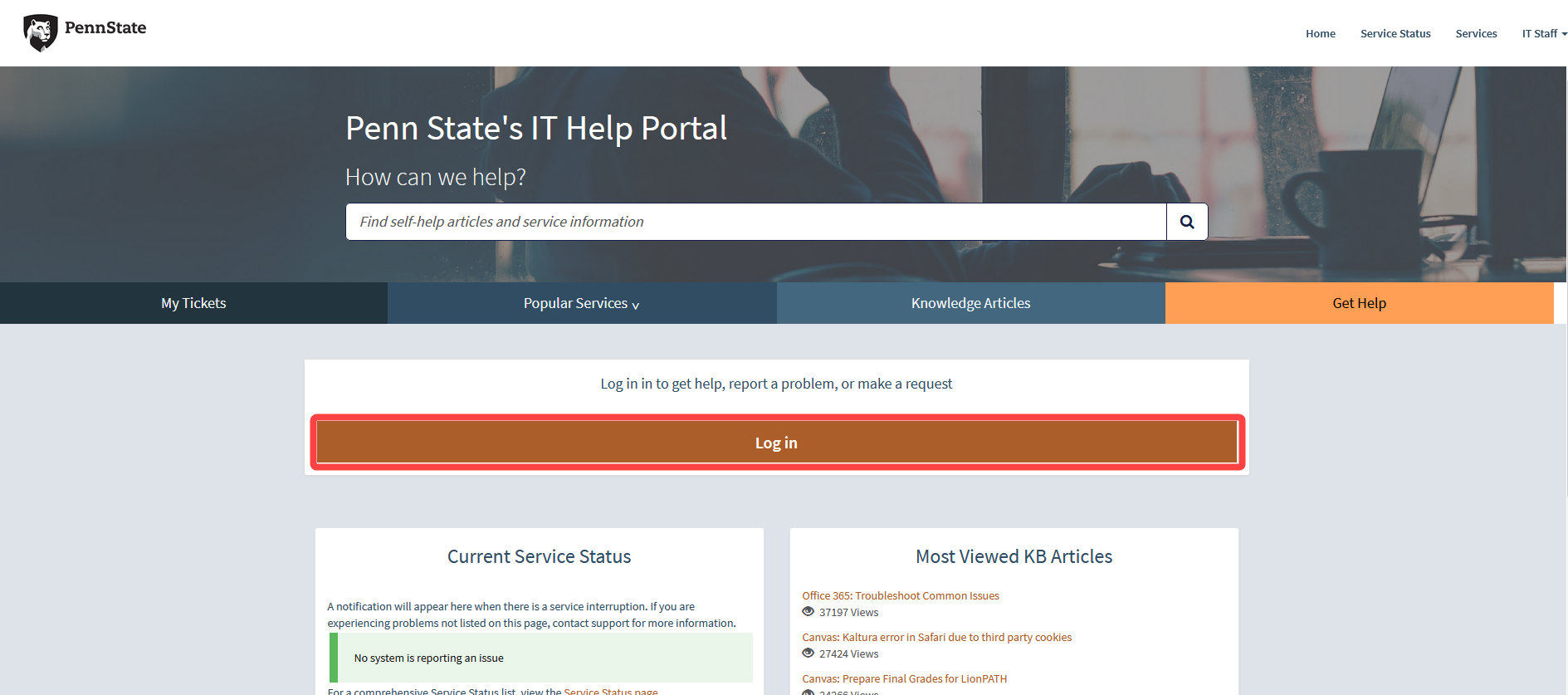 penn state srar common app