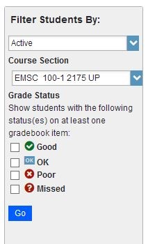 Filter Students by course